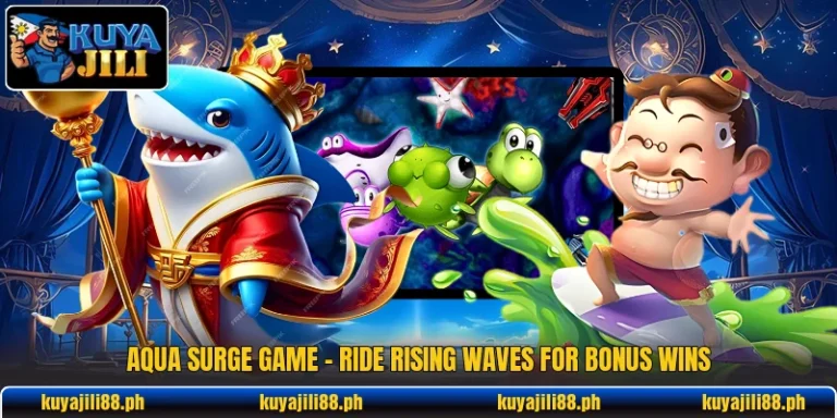 Aqua Surge Game - Ride Rising Waves For Bonus Wins