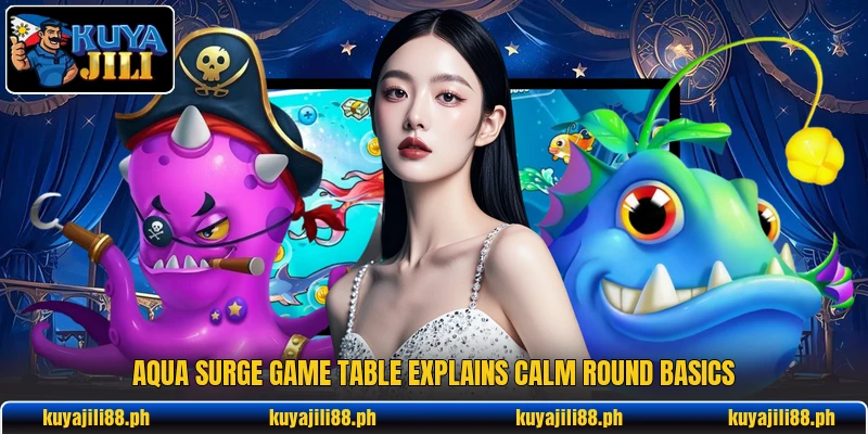 Aqua Surge Game table explains calm round basics Aqua Surge Game table explains calm round basics