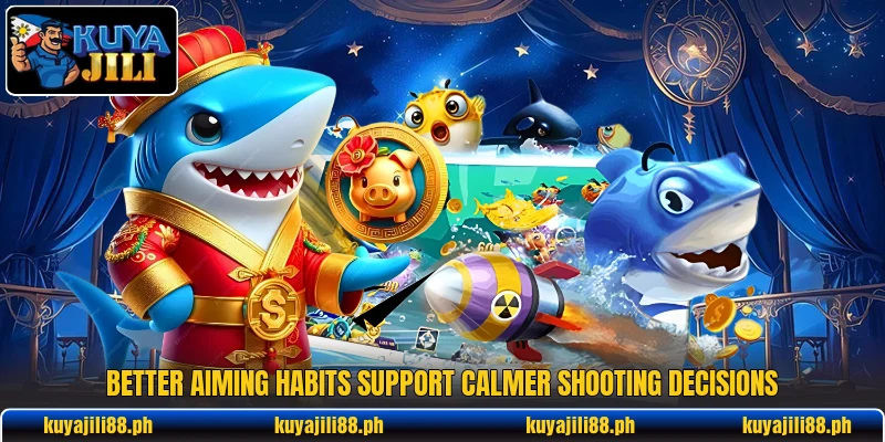 Better aiming habits support calmer shooting decisions Better aiming habits support calmer shooting decisions