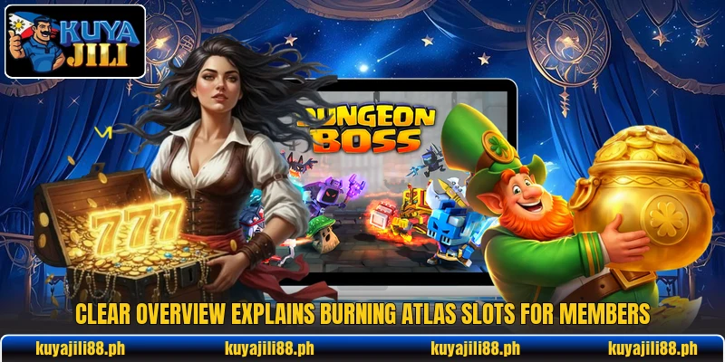 Clear overview explains Burning Atlas Slots for members Clear overview explains Burning Atlas Slots for members