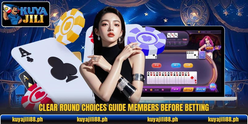 Clear round choices guide members before betting Clear round choices guide members before betting
