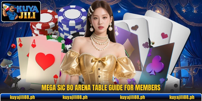 Mega sic bo arena table guide for members Mega sic bo arena table guide for members