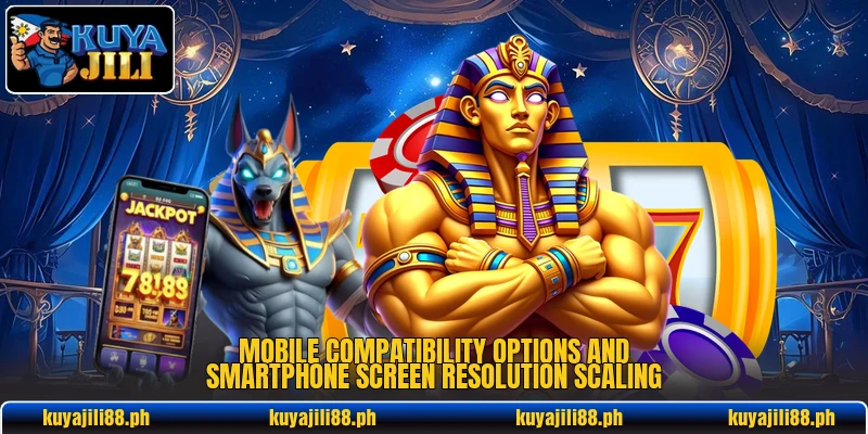 Mobile compatibility options and smartphone screen resolution scaling Mobile compatibility options and smartphone screen resolution scaling