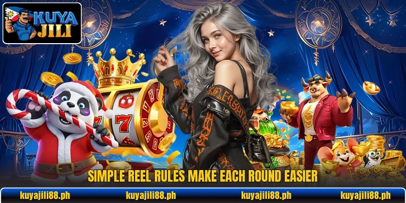 Simple reel rules make each round easier Simple reel rules make each round easier