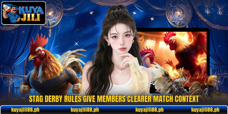 Stag derby rules give members clearer match context Stag derby rules give members clearer match context